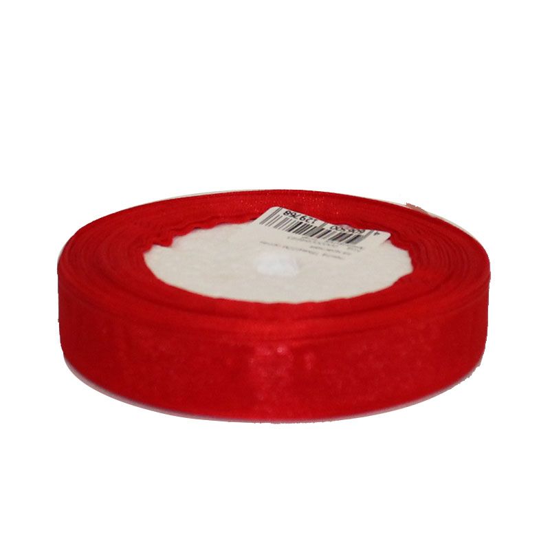 Лента органза, 16ммх22м; Китай