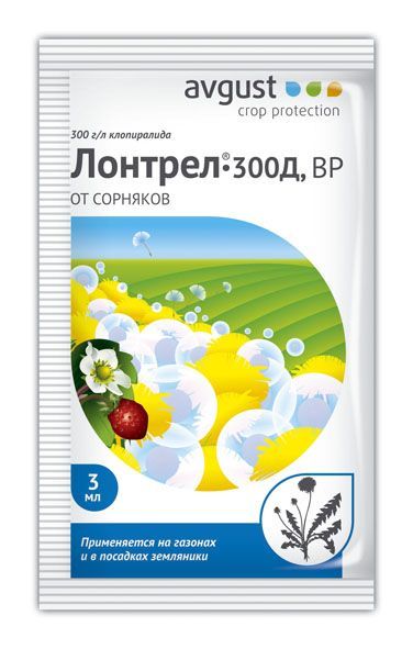 картинка Гербицид от сорняков Лонтрел (ампула), 3мл от магазина Флоранж