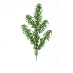 Ветка еловая, 25см, зеленый