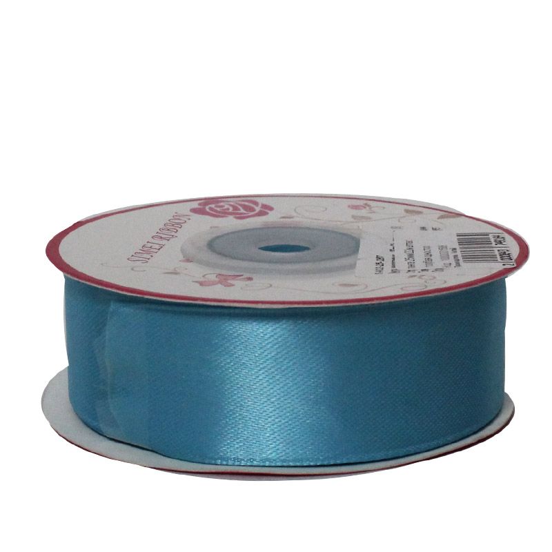 Лента атласная односторонняя, 25ммх22м; Китай