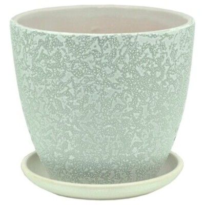 Горшок керамический  Крокус маджента 21х19см, 4,2л,(4-й из набора), Россия