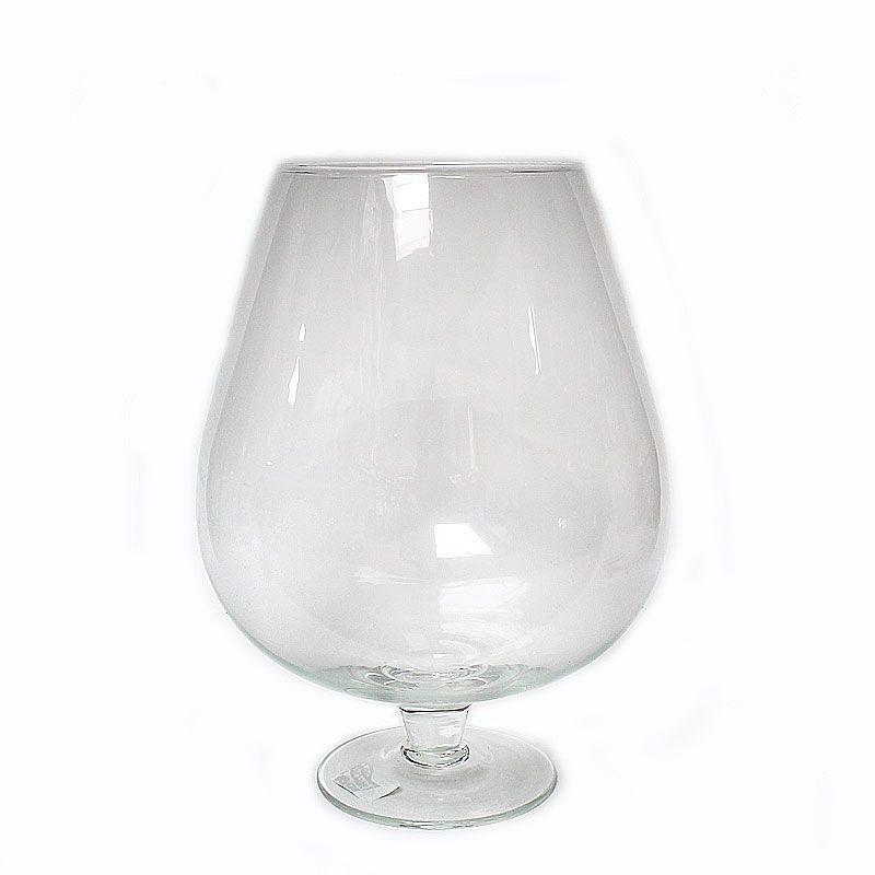 Ваза стеклянная Бренди Фужер, 20х28см, 5л; Россия