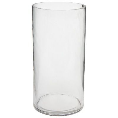Ваза стеклянная Трубка цилиндр, 15х30см; Китай