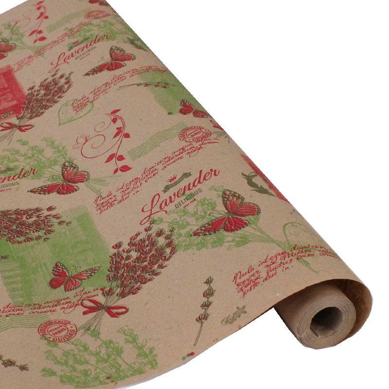 Рулон крафт Lavander, 70смх10м; Россия