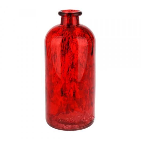 Ваза стеклянная Бутылка, 25см; Россия