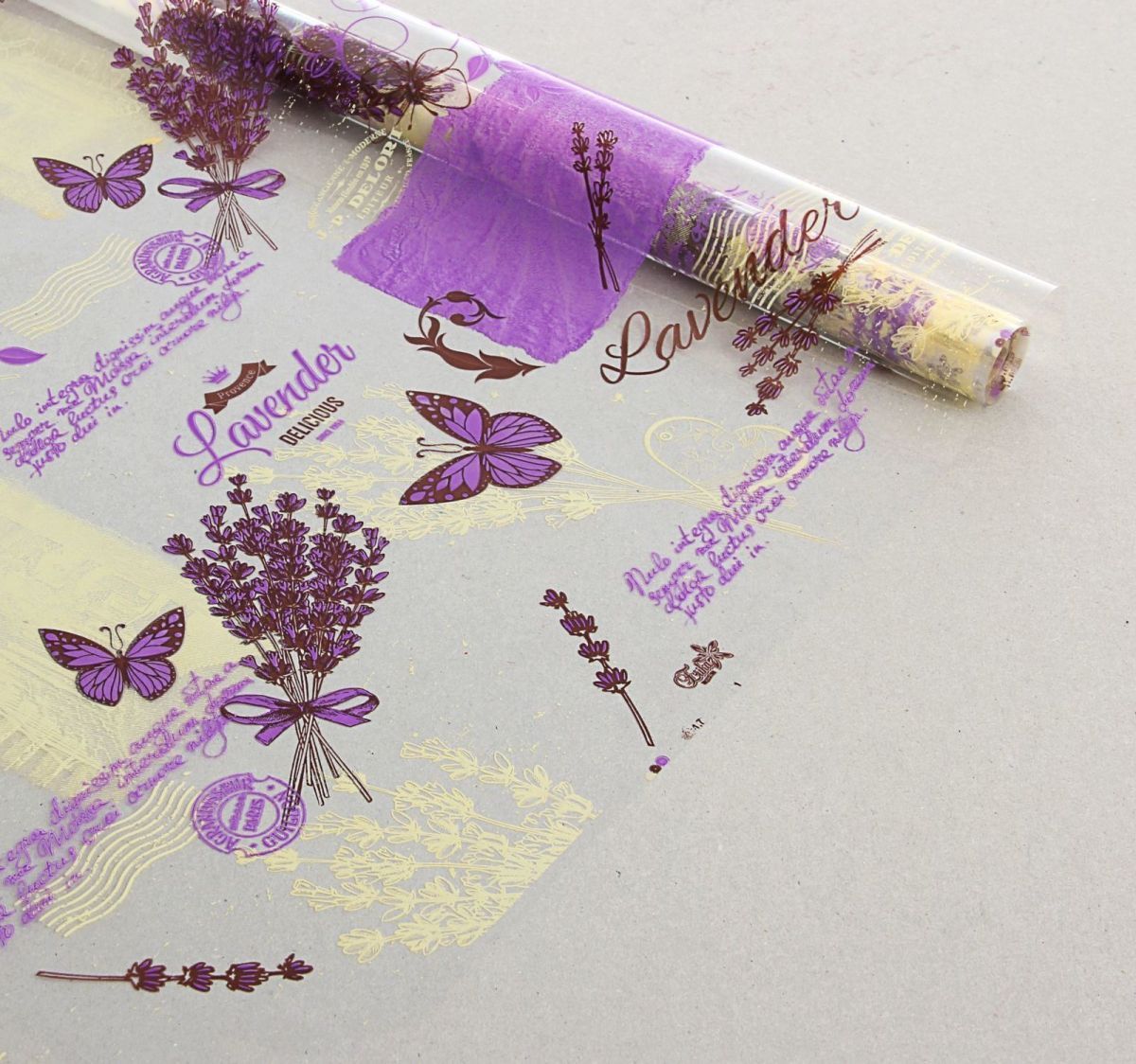 Рулон пленка Lavander, 70см; Россия