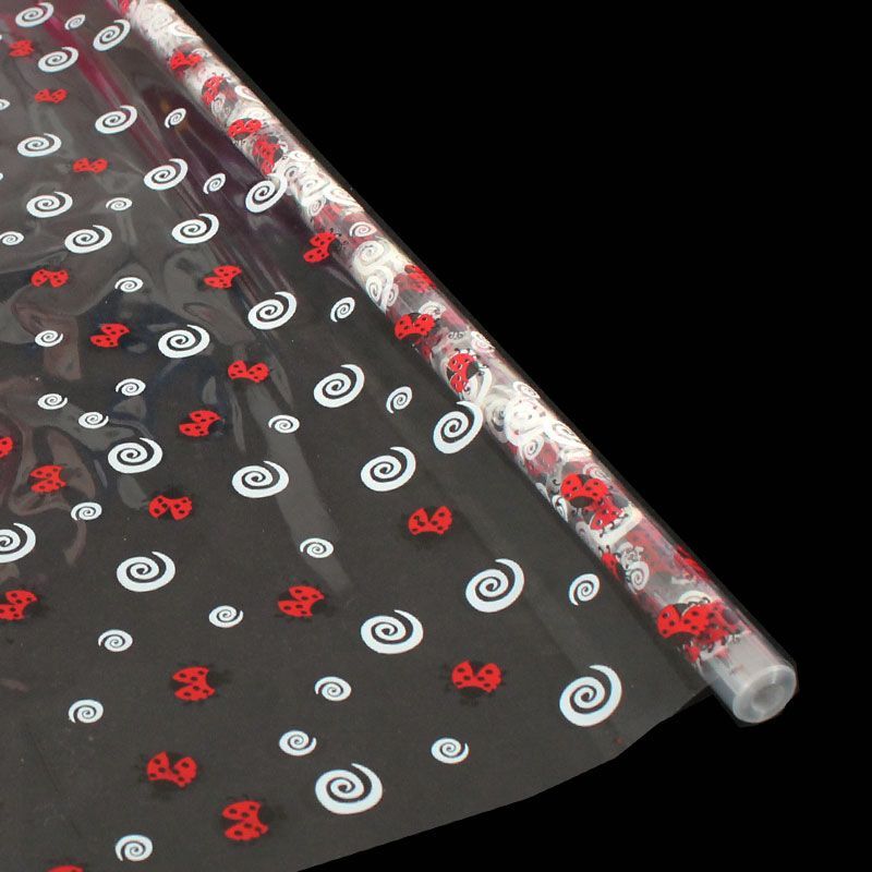 Рулон пленка Божьи коровки, 70см; Россия