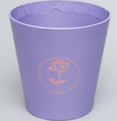Коробка Конус 10,5x10,5смх7см, сиреневый; Китай