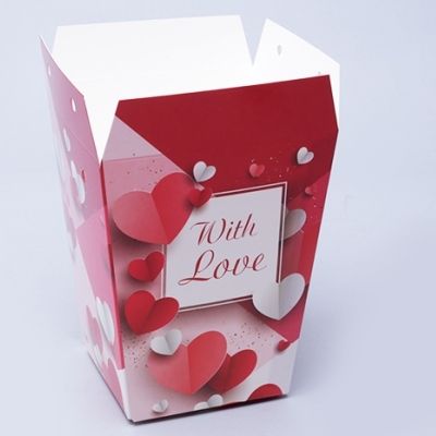 Сумка Плайм Романтика Сердца 81736 для цветов H150 D120/90см