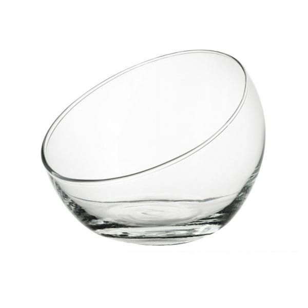 Ваза Шаровая Анабель с косым срезом 1,66л 15,7х13см 1669