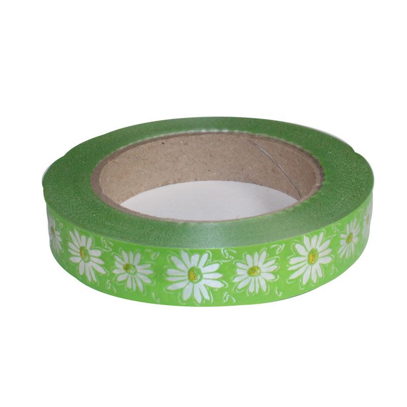 Лента пластик Ромашки, 2смх50м; Россия