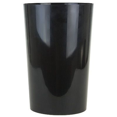 Вазон пластик Инфинити, D15xH23 см, 4л, черный