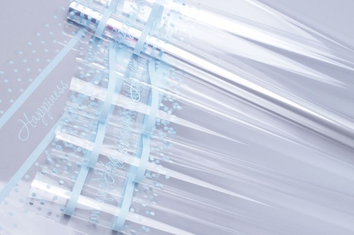 Рулон пленка Счастливый горошек 70см, Россия