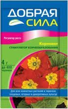 картинка Стимулятор корнеобразования для комнатных растений пак, 4г Корневин; Добрая сила от магазина Флоранж