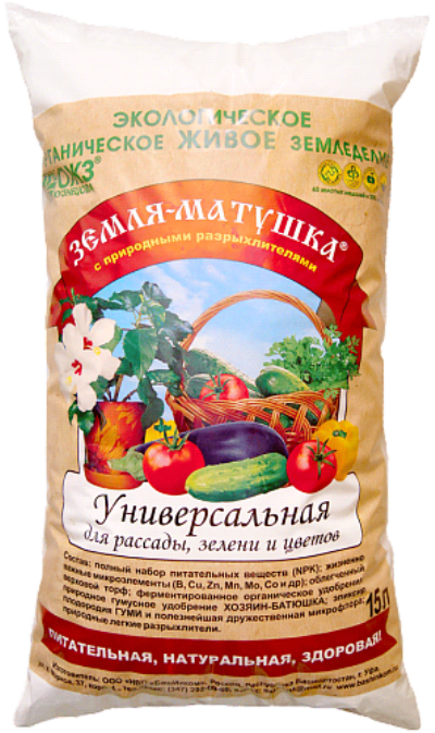 картинка Грунт Матушка универсальная, 15л; БашИнком от магазина Флоранж