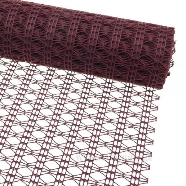 Рулон сетка Крошет ажур, 50смх5м; Корея