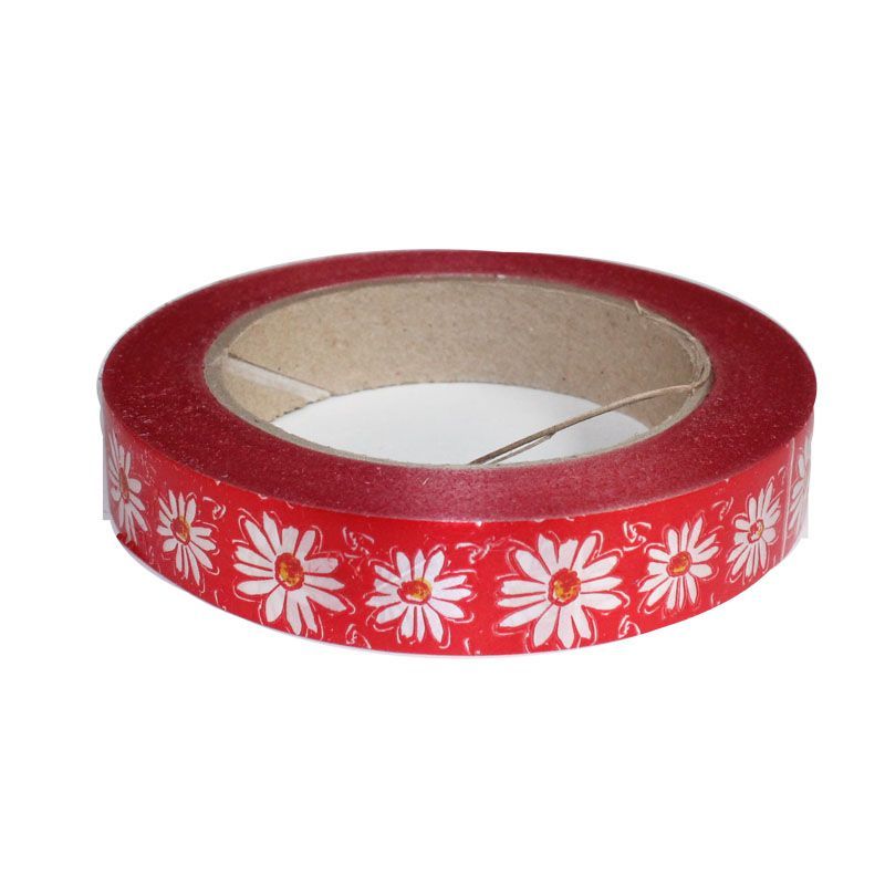 Лента пластик Ромашки, 2смх50м; Россия