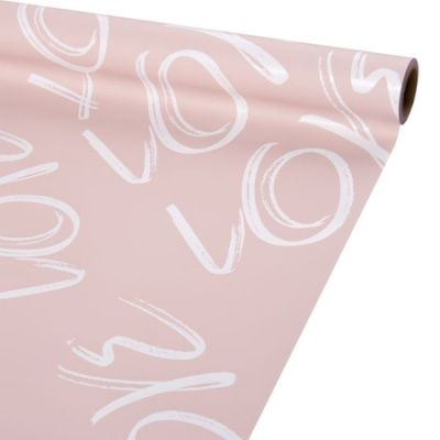 картинка Бумага матовая LOVE, 58см; Корея от магазина Флоранж