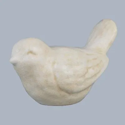 картинка Сувенир Птичка (керамика), 13,5x8x9см, белый от магазина Флоранж
