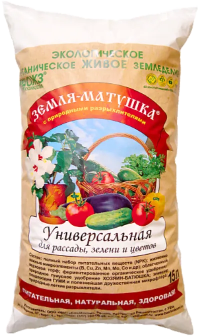 Грунт Матушка универсальная, 15л; БашИнком