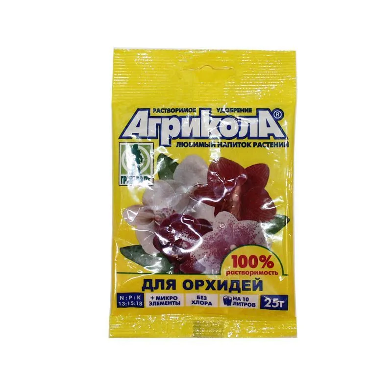 картинка Удобрение  для орхидей Агрикола, пакет, 25г; Россия от магазина Флоранж