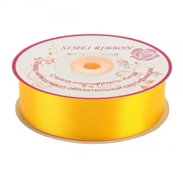 картинка Лента атласная, 25ммх22м; Китай от магазина Флоранж
