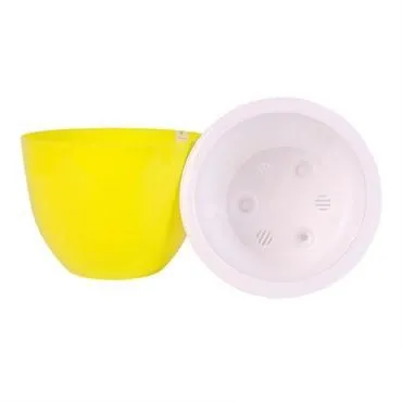 Горшок пластиковый Орион, фисташковый, 3,5л; Россия