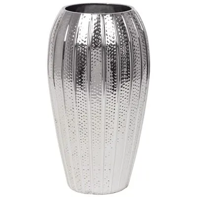 картинка Ваза Ruth (стекло) D15xH25см, серебро от магазина Флоранж