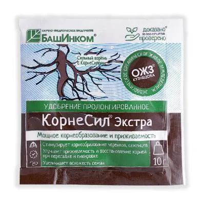 Удобрение для укрепления корневой системы у растений Гуми-90 Корнесил, порошок, 10г; Россия
