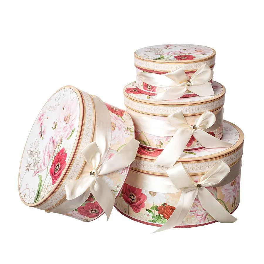 Коробка круглая Жардин H5182MJ-D130 (№4 из 4шт)