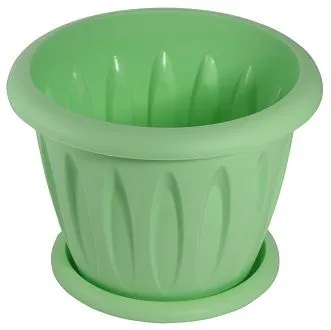 Горшок пластиковый Фелиция, 27х20,8см, 6,4л; Россия