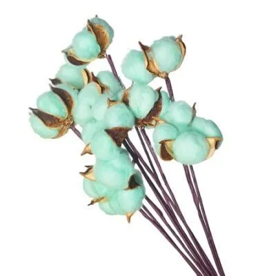 Набор хлопка на вставке 30-40см, 10шт в уп, тиффани