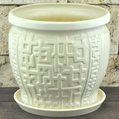 Горшок керамический Лабиринт (2-й из набора), 22,3х20см, 5,6л; Россия