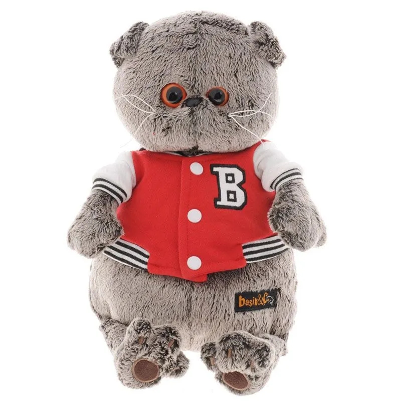 Игрушка Басик в клубной куртке, 22см; Россия