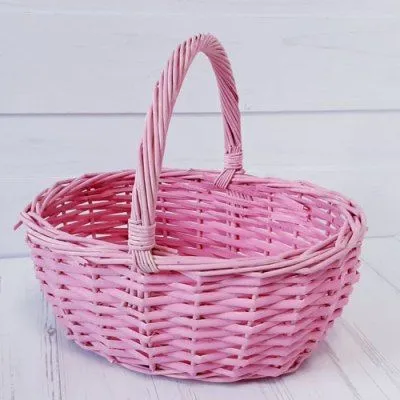 Корзина плетеная 766557, (ива), 27x21хH11/25см