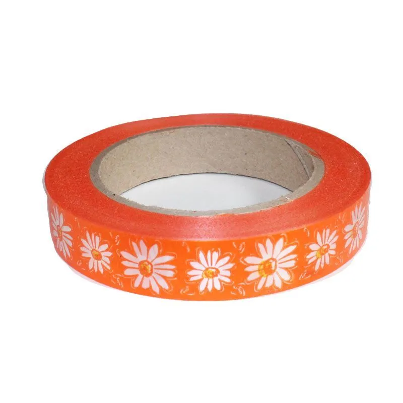 картинка Лента пластик Ромашки, 2смх50м; Россия от магазина Флоранж