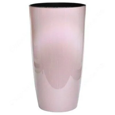 картинка Кашпо пластиковое Альфа, фрезия, d27хh51см; Россия от магазина Флоранж