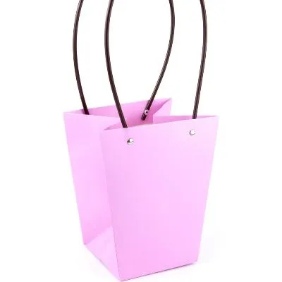 Сумка Мастхэв прямоугольная, розовая, 17х11,5х20см; Китай