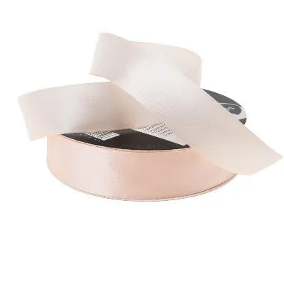 картинка Лента атласная, 25ммх35y светло-розовая; Китай от магазина Флоранж