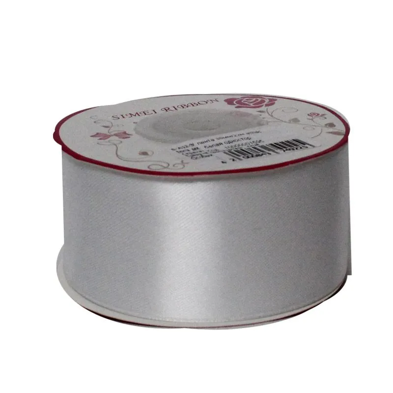 Лента атласная односторонняя, 38ммх22м; Китай