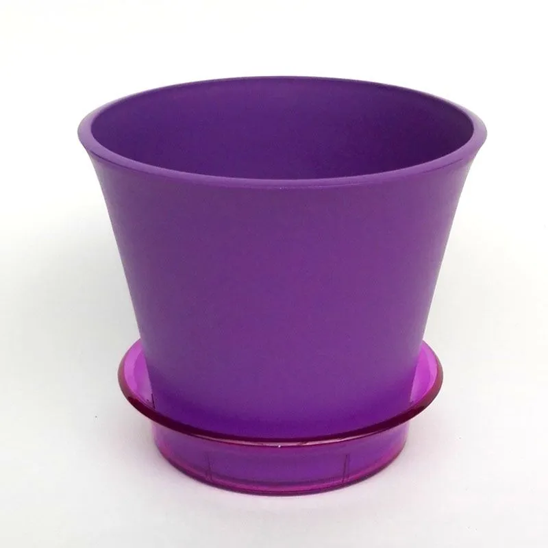 Горшок пластиковый Лотос, 18,5х16см, 2,7л; Россия