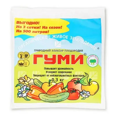 картинка Удобрение садовое Гуми-30 универсал, паста 300 г; БашИнком от магазина Флоранж