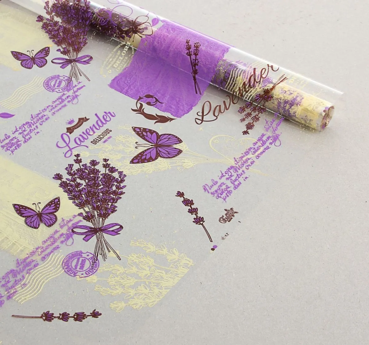 Рулон пленка Lavander, 70см; Россия