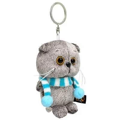 Игрушка Брелок Басик в полосатом шарфе ABB-087