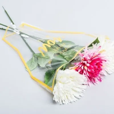 картинка Пакет рюмка Грация желтая, 35х40см; Китай от магазина Флоранж