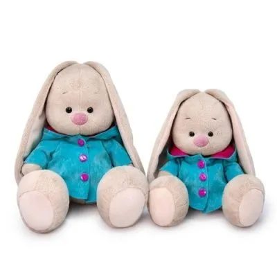 игрушка Зайка Ми в вельветовом пальто (малый), 18см SidS-489