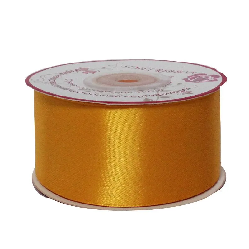 Лента атласная односторонняя, 38ммх22м; Китай