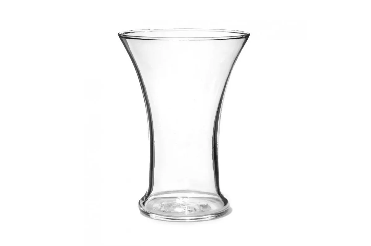 Ваза стеклянная Соня, 22,5х18см, 1л; Россия