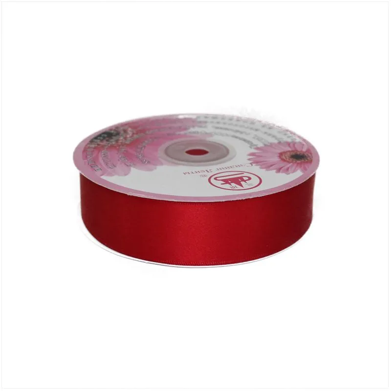 картинка Лента атласная двухсторонняя, 25ммх22м; Китай от магазина Флоранж