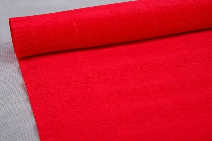 Бумага гофрированная, 50смх2,5м, 140гр; Италия